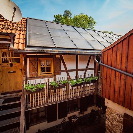 Ferienwohnung Altes Hinterhäusel Freiberg Exterior foto