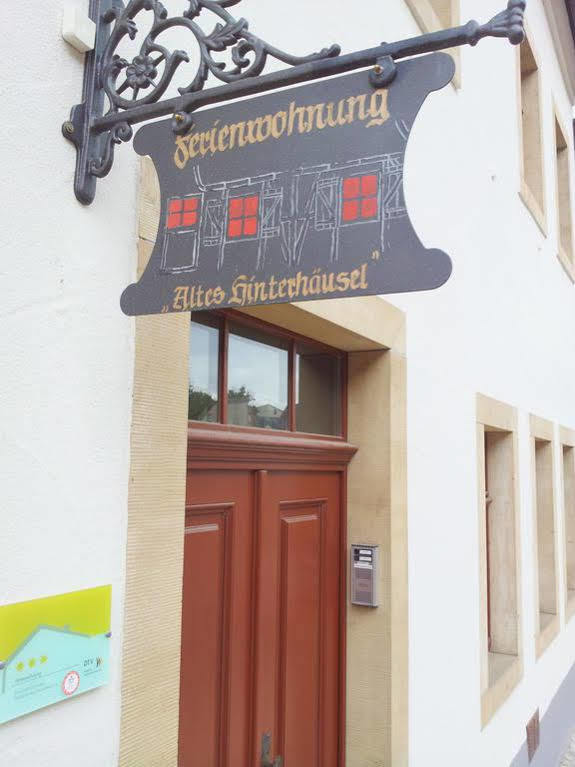 Ferienwohnung Altes Hinterhäusel Freiberg Exterior foto